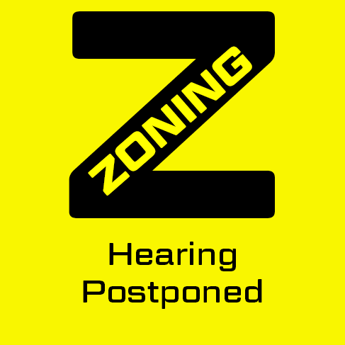 Public Hearing Postponed 