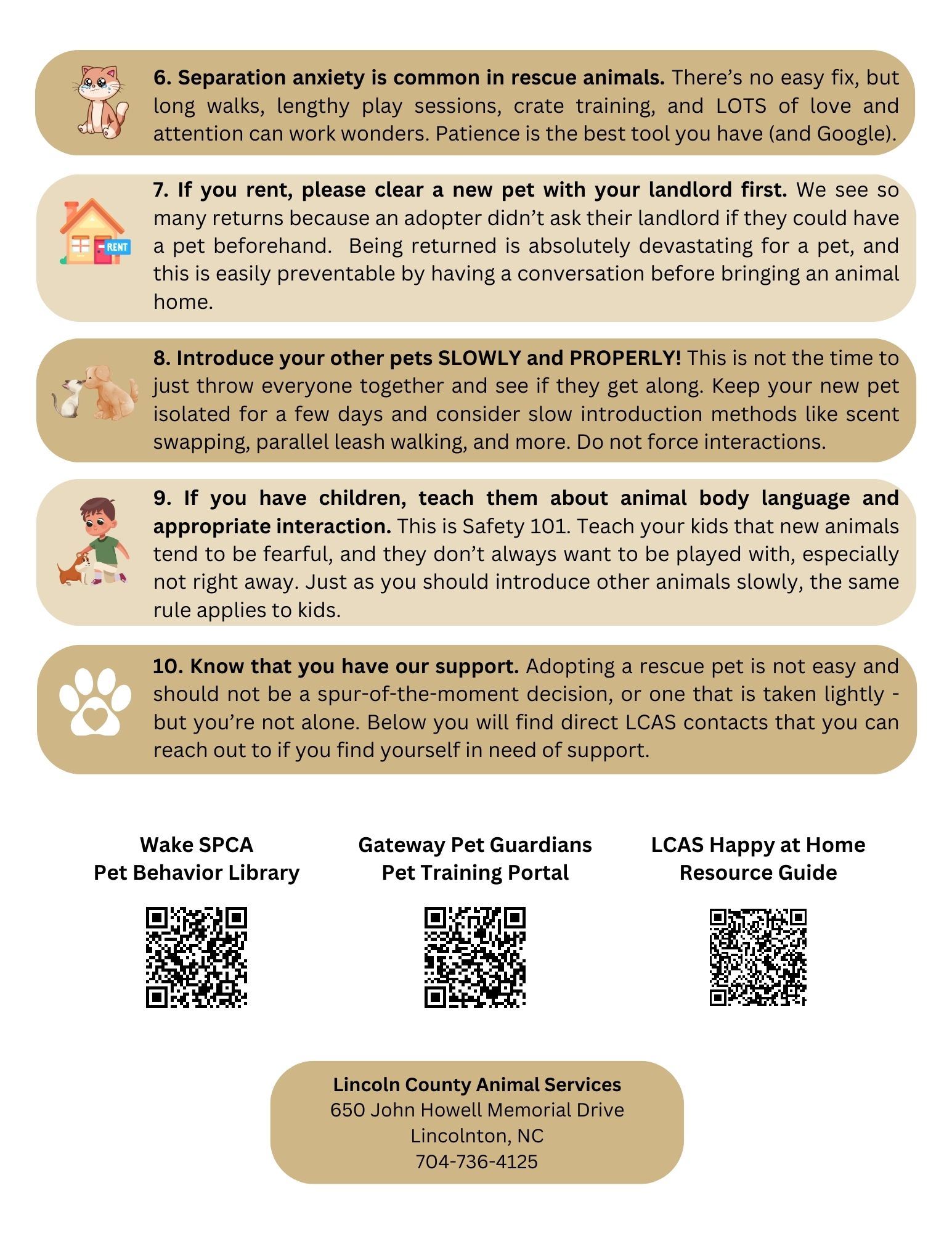 Pamphlet - Back Side