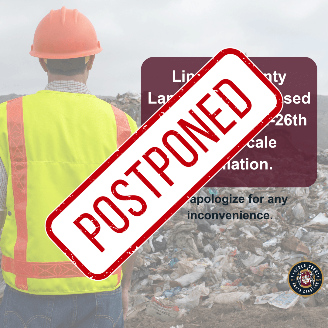 Landfill closure square Postponed